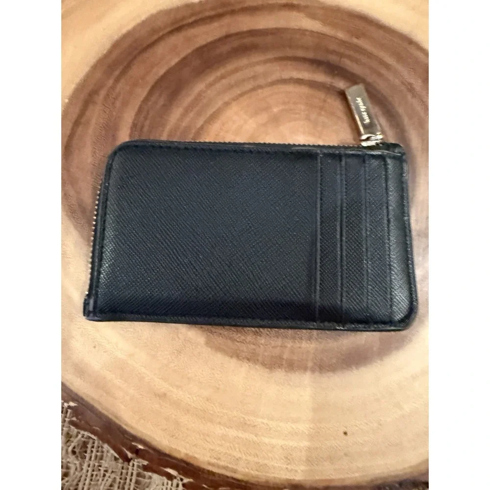 KATE SPADE SPENCER KISSES LIPS CARDHOLDER ZIP TOP COIN CASE